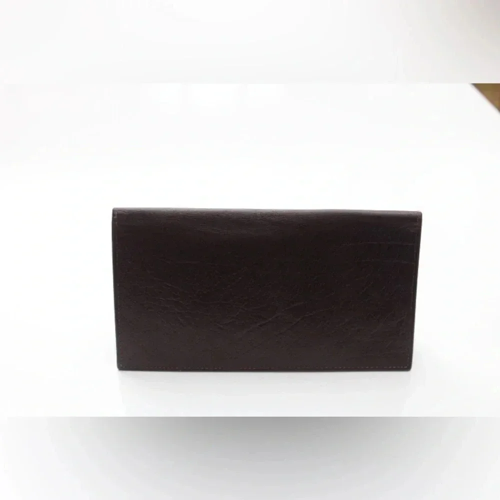 Vintage Swank leather check book holder